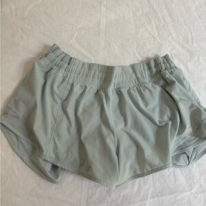 Lululemon light blue low rise hotty hot 2.5